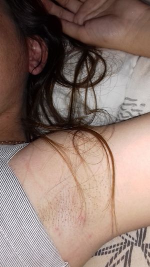 sexy woman armpit