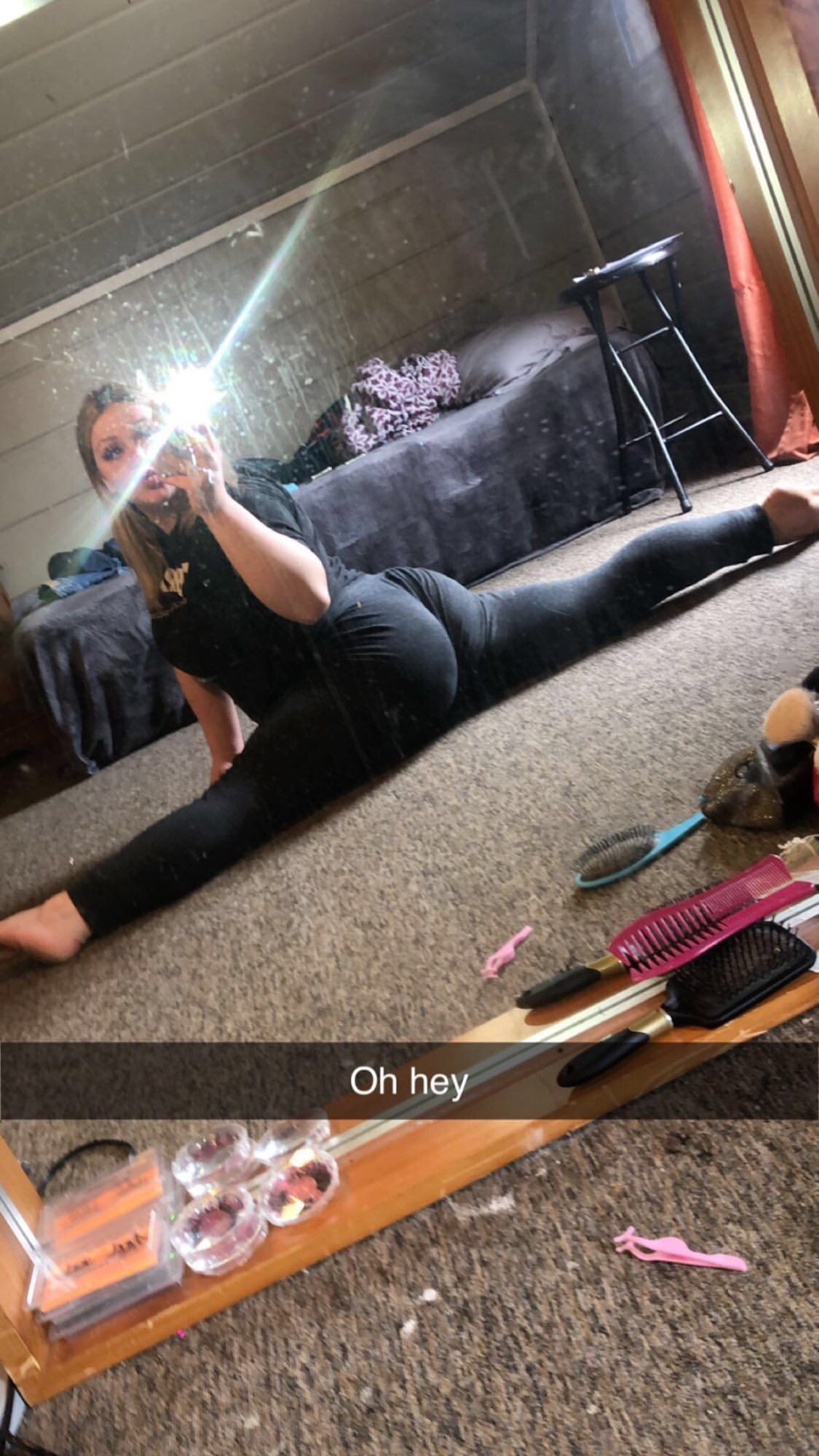 My friend's big ass