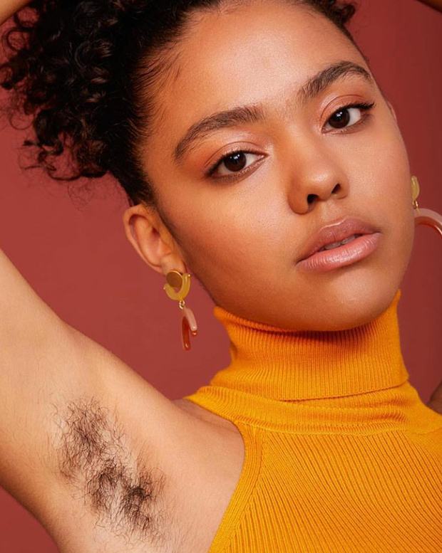 ebony hairy pits