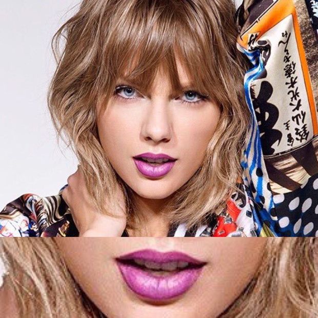 Beautiful red lipstick 2