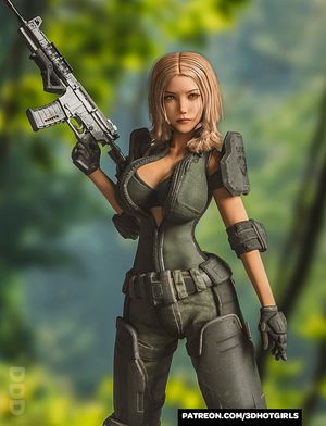 Eva and Gun Looking Good And Ready For Action