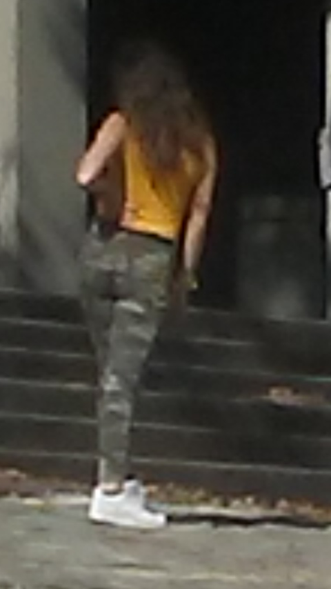 cute ass in camo voyeur