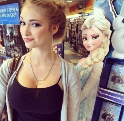 Very cute tempting babe