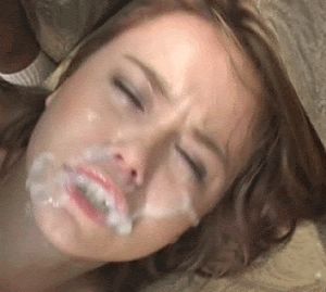 huge cumshot on face
