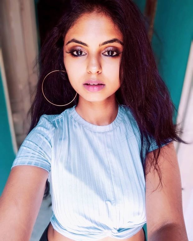cute indian selfie
