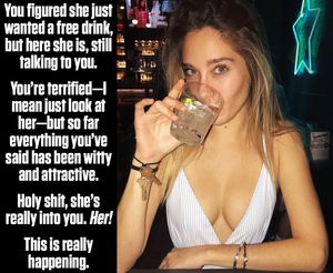 The way she looks at you... are you really getting this lucky?