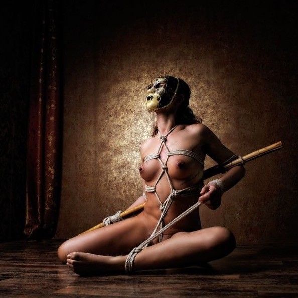 Masked ,Rope Tied and Naked