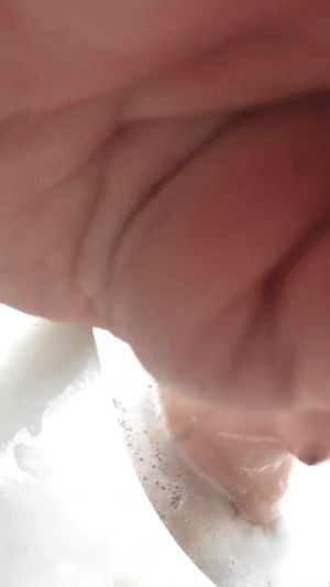 Getting ready for my bath. you wanna watch?