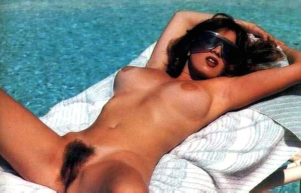 Traci Lords sunning naked