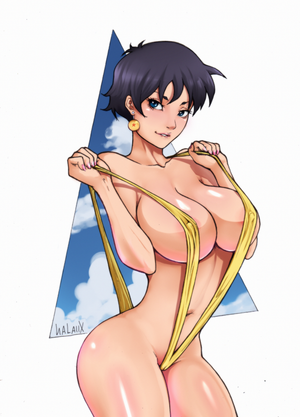 Videl Slingshot Bikini (Halaiix) [Dragon Ball] 1