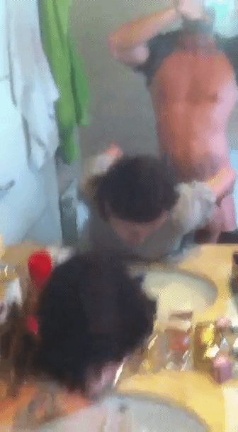 Franceska Jaimes is fucked while she has menstruation.