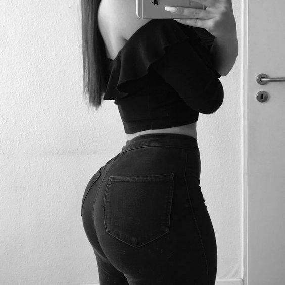 Tight jeans meow
