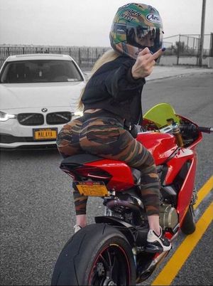 Nice car in background