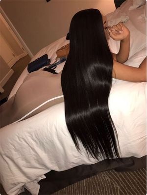 Hot babe laying on the bed