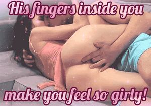 Feel yourself open to him, wanting more of him inside you.