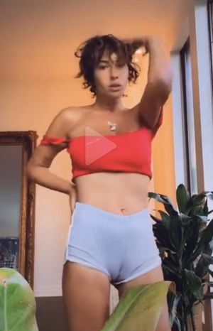 Jackie Cruz dancing cameltoe flash
