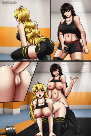 yang training with her mom