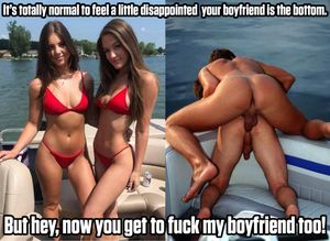 She thought of you as so strong and manly... This is going to take some getting used to.