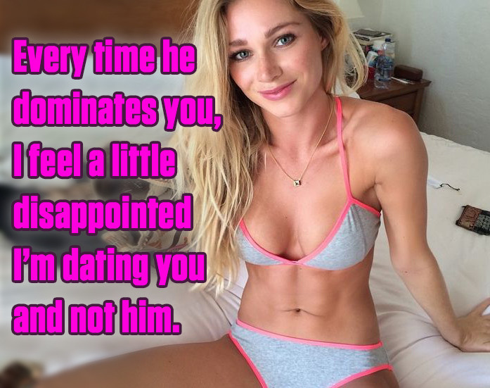 You already knew this. It's part of why you love when he dominates you.