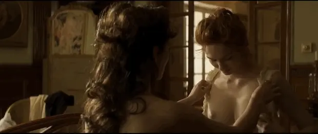 Keira Knightley wastes no time