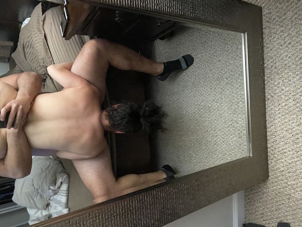 Upside down blow job!