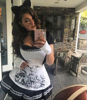 Jessica Ashley in sexy maid outfit