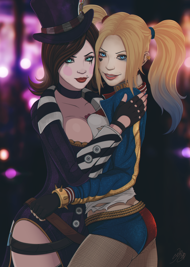 Moxxi and Harley