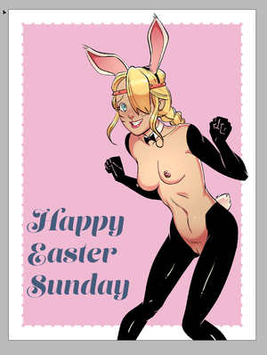 Astrid wishing you a happy Easter