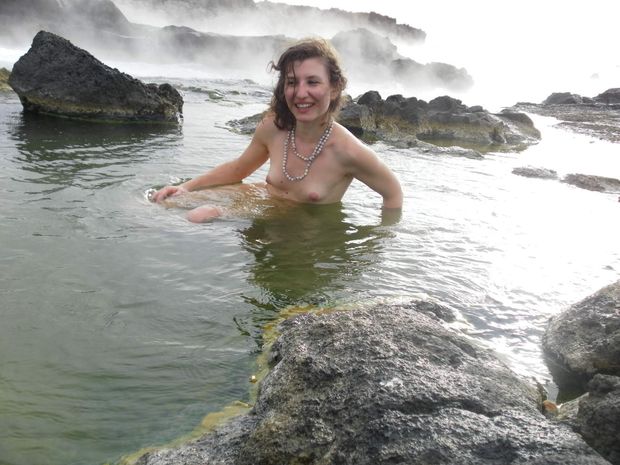 Icelandic hot spring