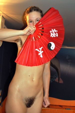 Your Gf needed some cool air. We just did some exercise :)