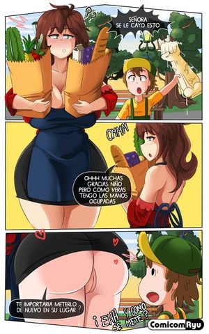 Delicia dejo su compra