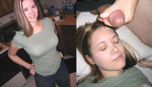 Amateur Facial Before and After