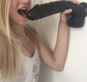 Someone’s really excited about her new toy!