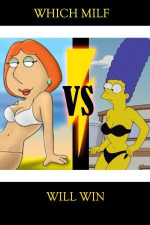 Epic Cartoon MILF Title Battle – Marge Simpson vs Lois Griffin