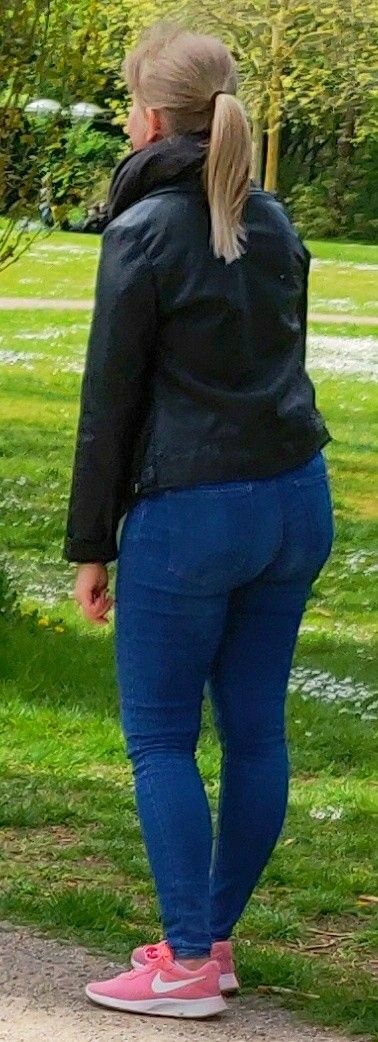 The most incredible ass in sexy jeans