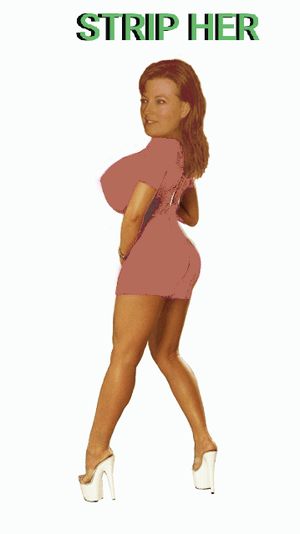 BIG TITS BABE CLOTHES DISAPPEAR