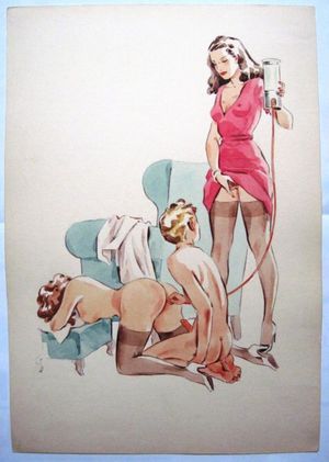 I love to watch you two. Can I touch myself?