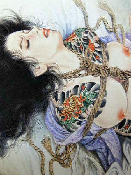 Japanese bondage Painting