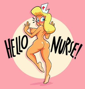hello nurse graphix - digital art