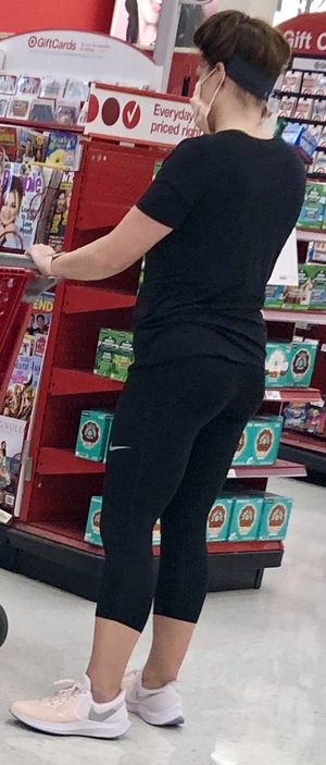 Sexy brunette with a nice ass