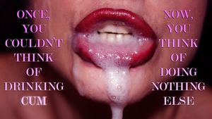 drink cum sissy