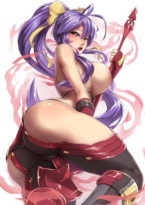 mai natsume (blazblue and 2 more) drawn by packge