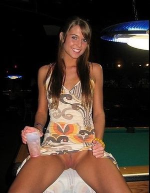 That pool table is about to become a poke-her table