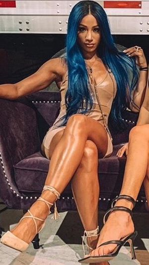 Sasha Banks can choke me with her legs anytime she wants