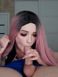 Loves to look at her self