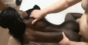 DarkSkin Ebony pretty ass doggystyle