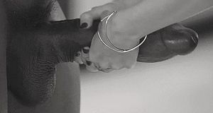 His cock was huge, Becky couldnt even wrap her hand around it. She couldnt wait to feel how good it felt