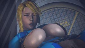 Samus anal fucked by Regenerator