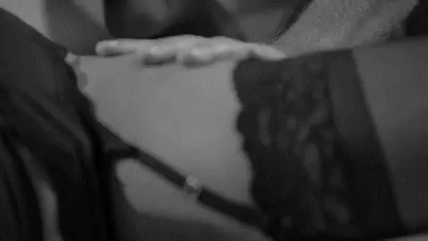When he felt Becky's goosebumps Luke whispered "Relax baby..."