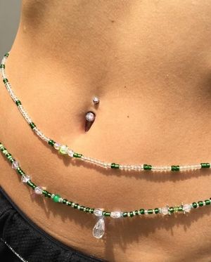 Belly chain and ring